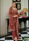 D 50254 A By Zaveri Viscose Simar Beats Readymade Suits 